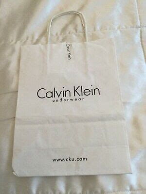 calvin klein gift bag.